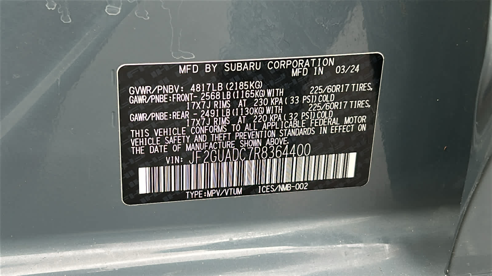 Thumbnail: 2024 Subaru Crosstrek - 31