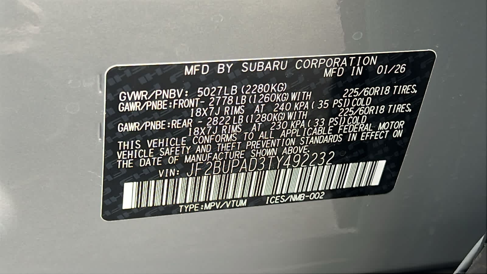 Thumbnail: 2026 Subaru Outback - 30