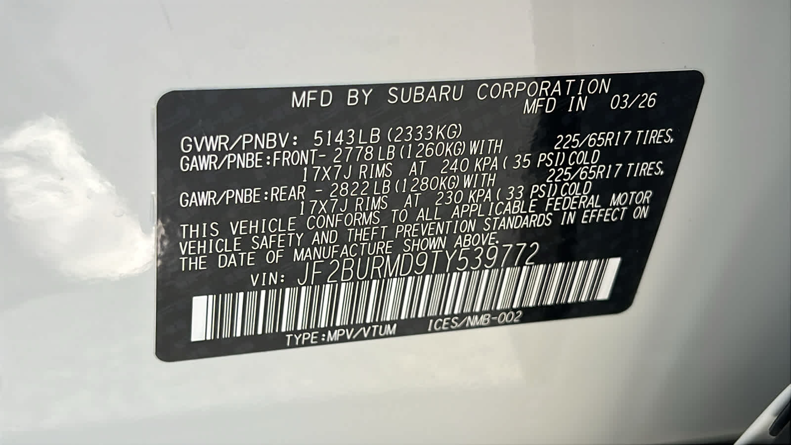 Thumbnail: 2026 Subaru Outback - 30
