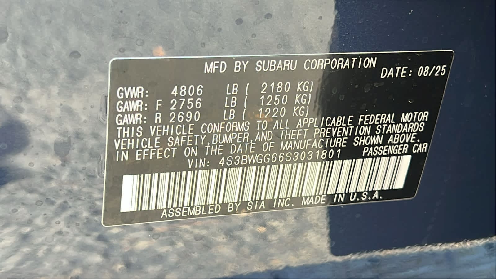 Thumbnail: 2025 Subaru Legacy - 30