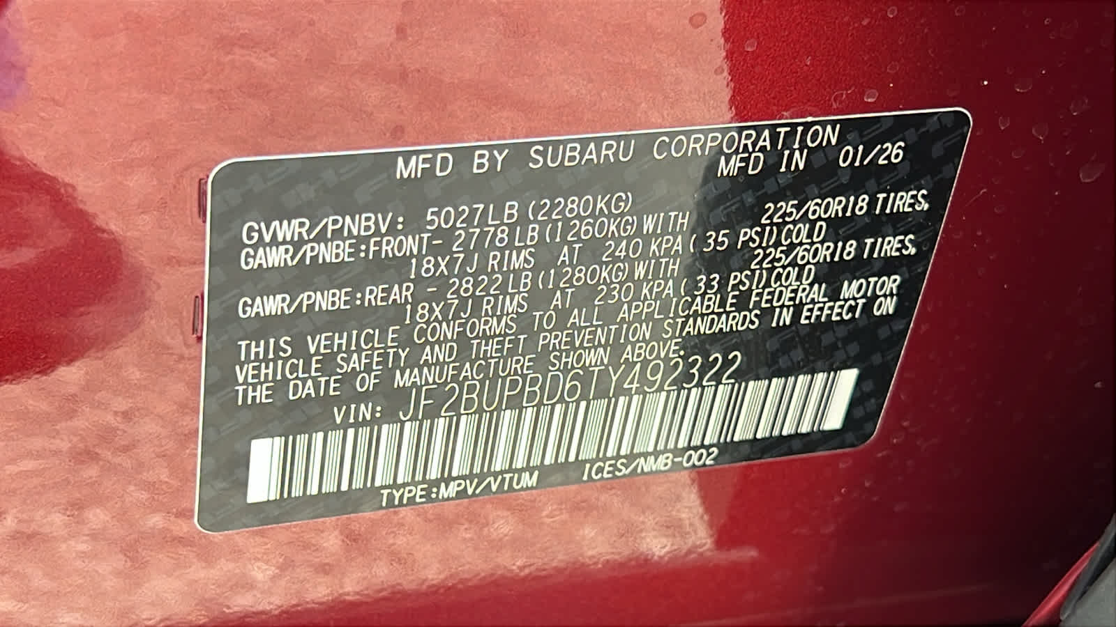 Thumbnail: 2026 Subaru Outback - 30