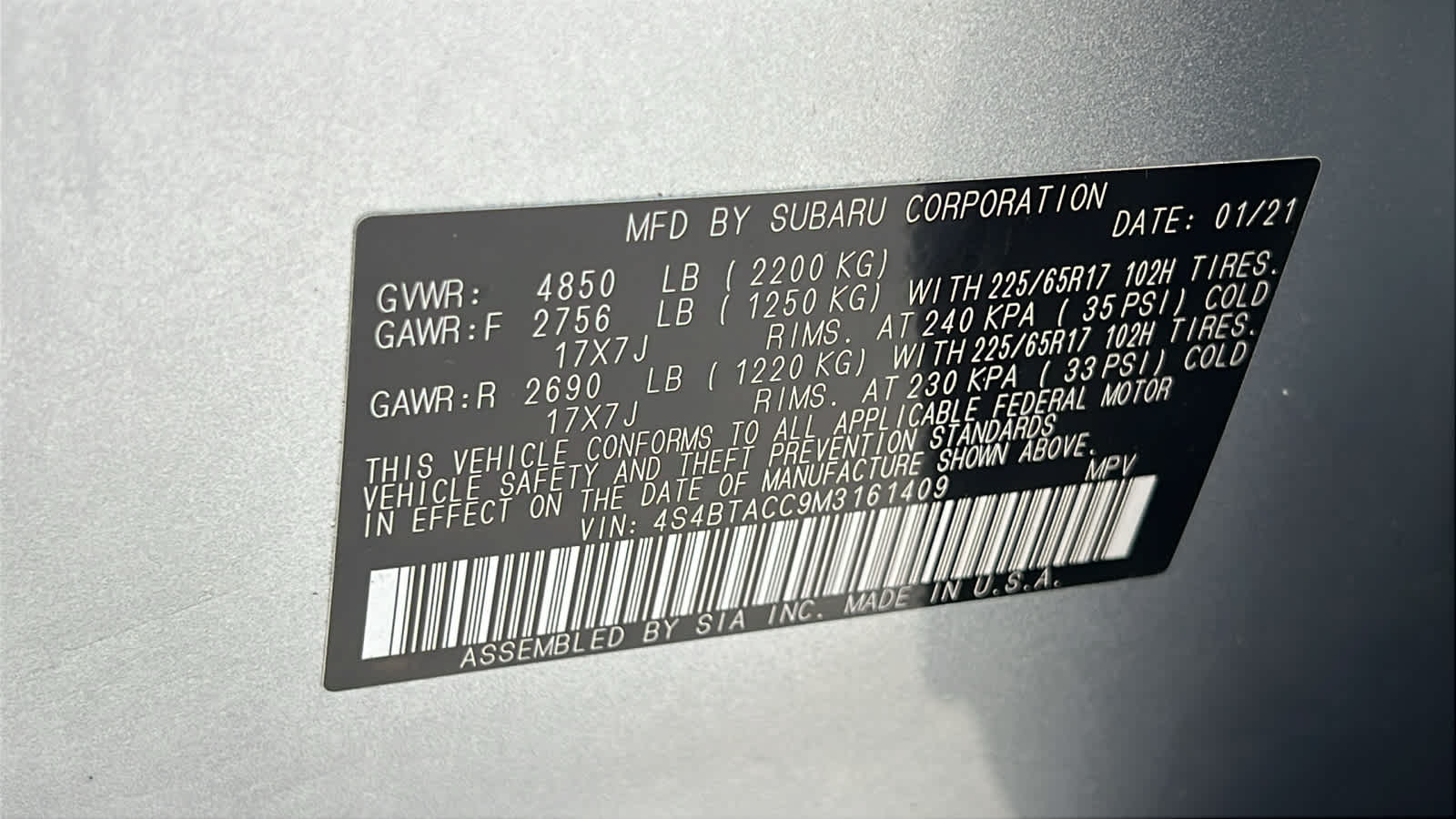 Thumbnail: 2021 Subaru Outback - 31