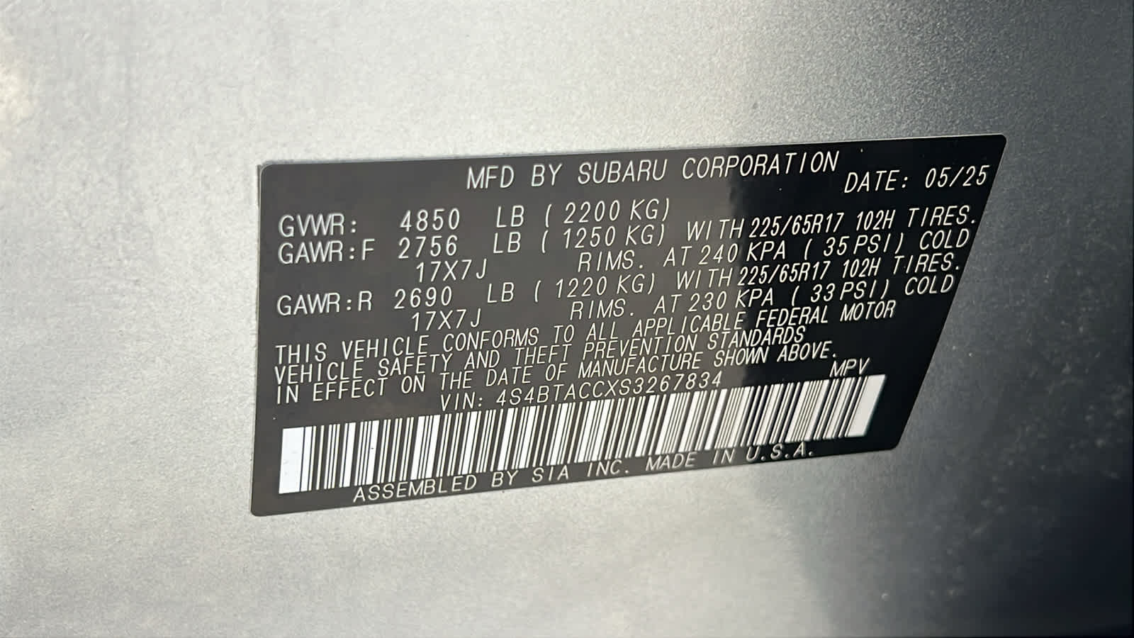 Thumbnail: 2025 Subaru Outback - 31