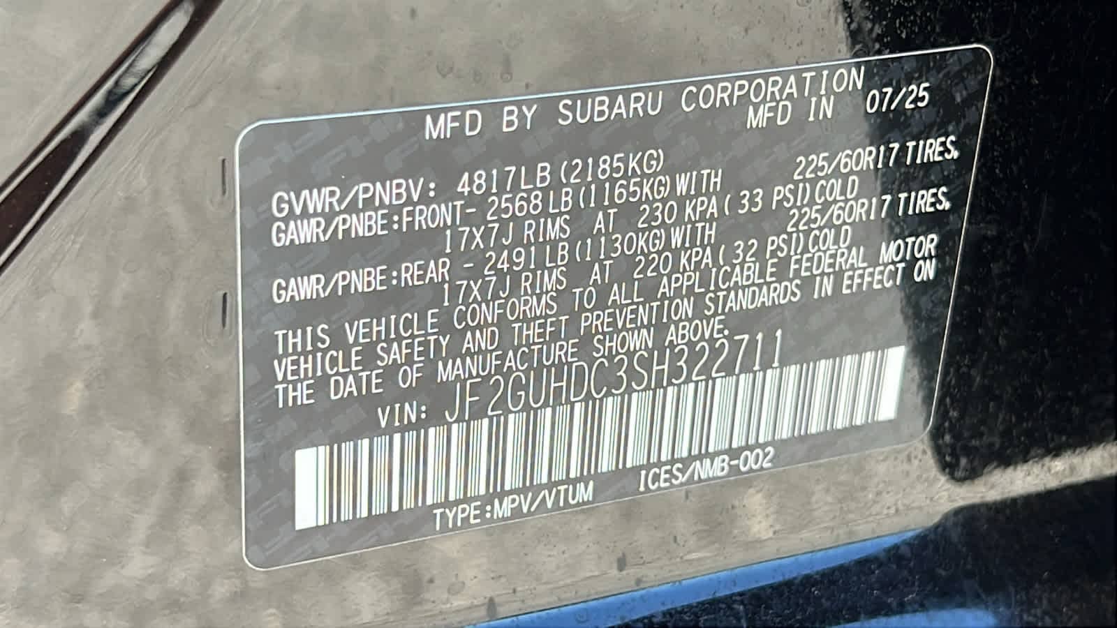 Thumbnail: 2025 Subaru Crosstrek - 30