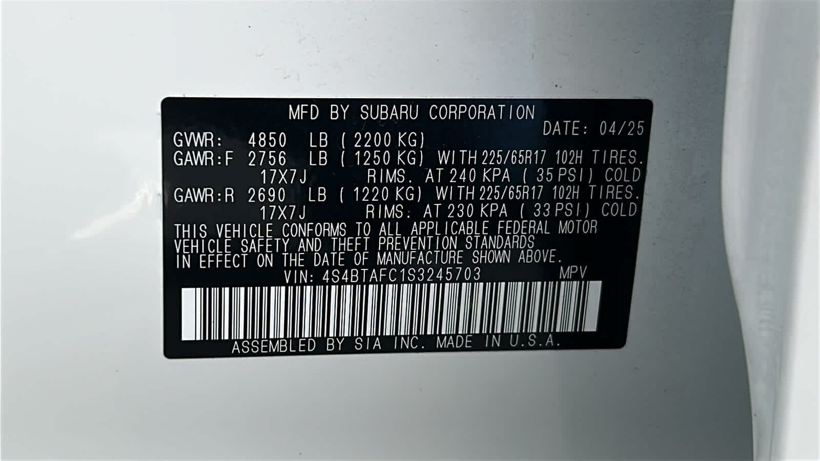 Thumbnail: 2025 Subaru Outback - 30