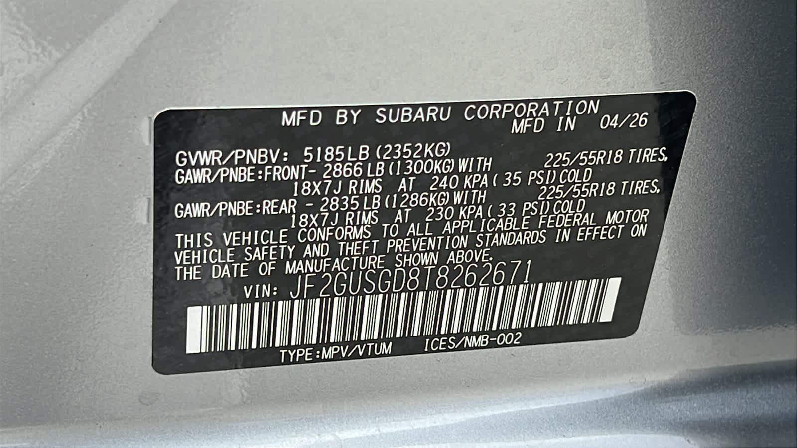 Thumbnail: 2026 Subaru Crosstrek - 30