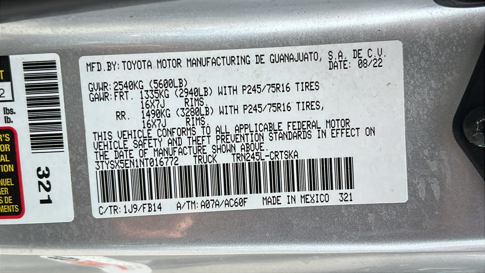 Thumbnail: 2022 Toyota Tacoma - 29