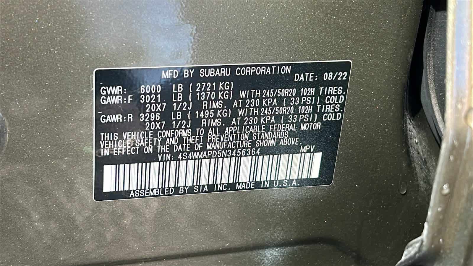 Thumbnail: 2022 Subaru Ascent - 31