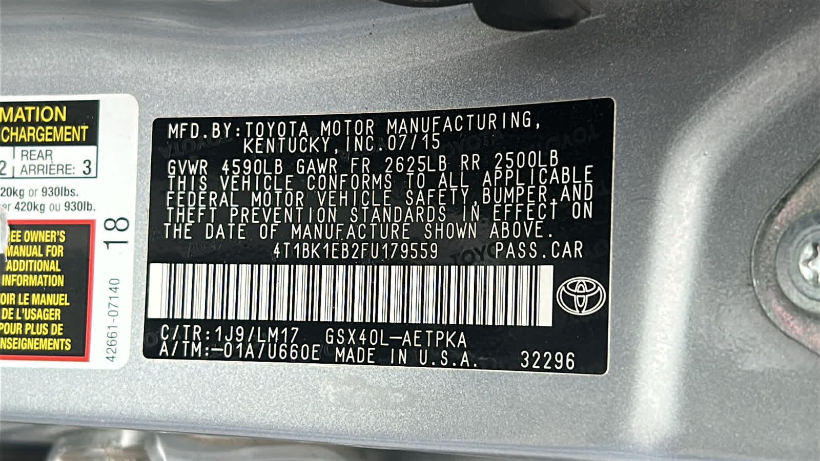 Thumbnail: 2015 Toyota Avalon - 30