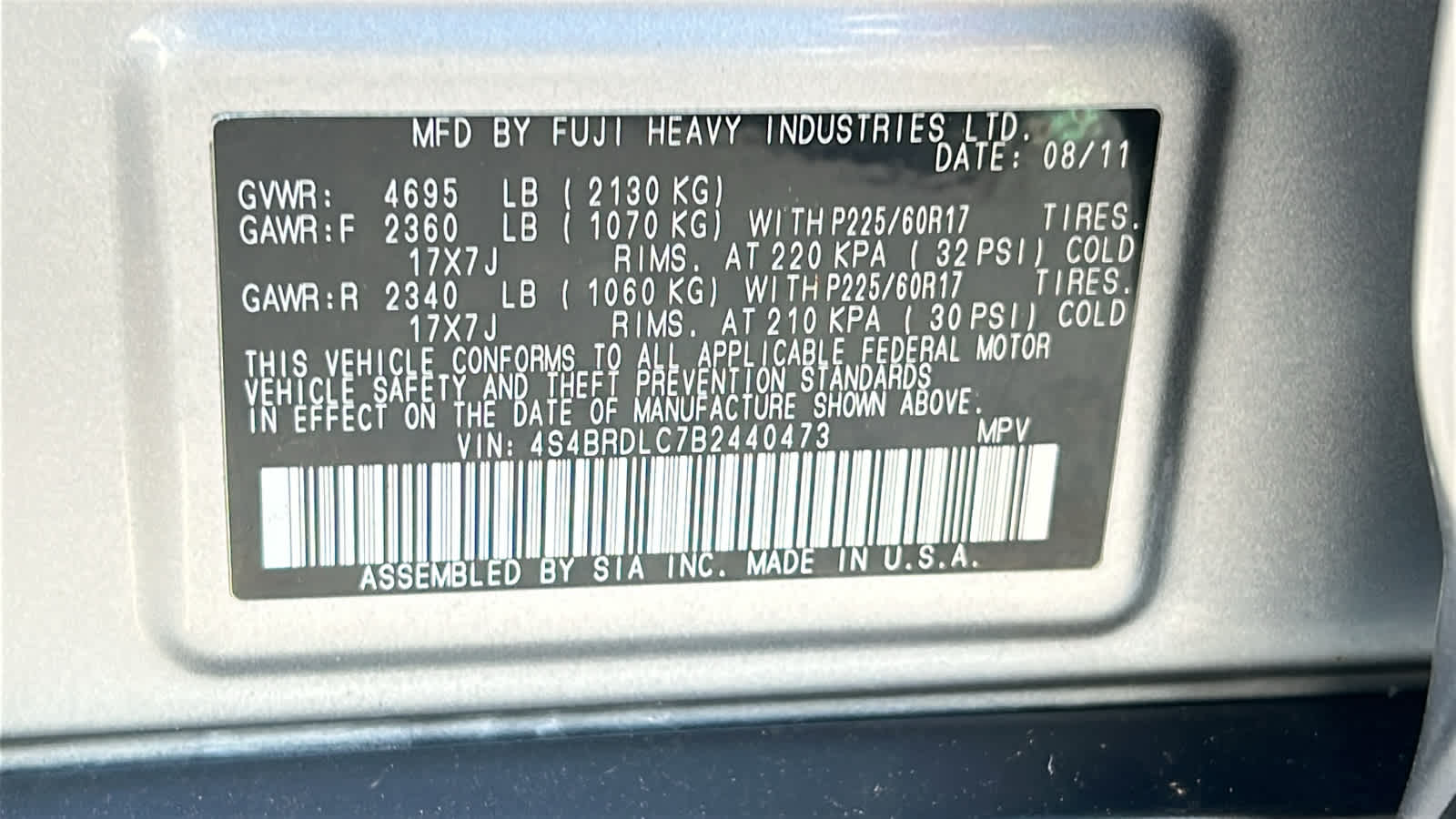 Thumbnail: 2011 Subaru Outback - 31