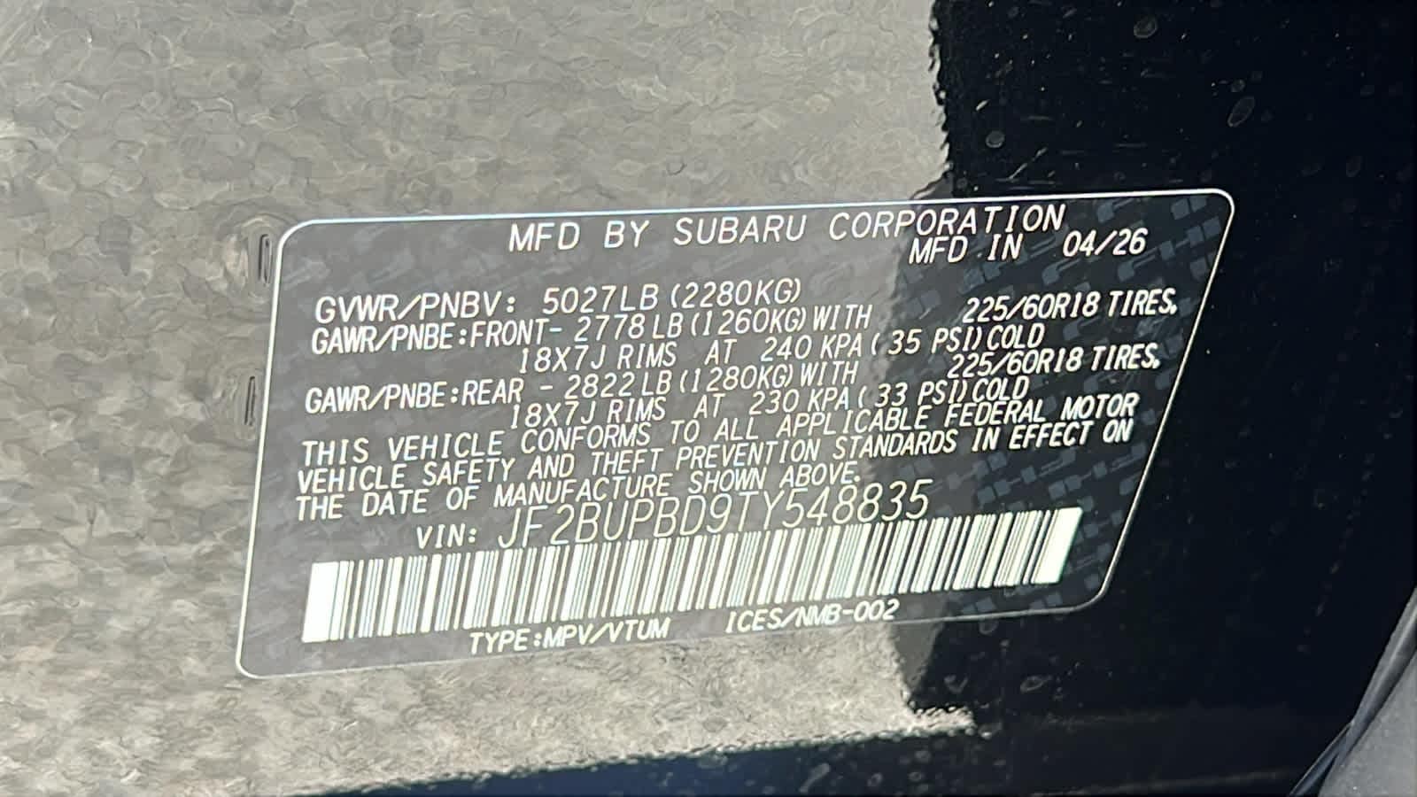 Thumbnail: 2026 Subaru Outback - 30