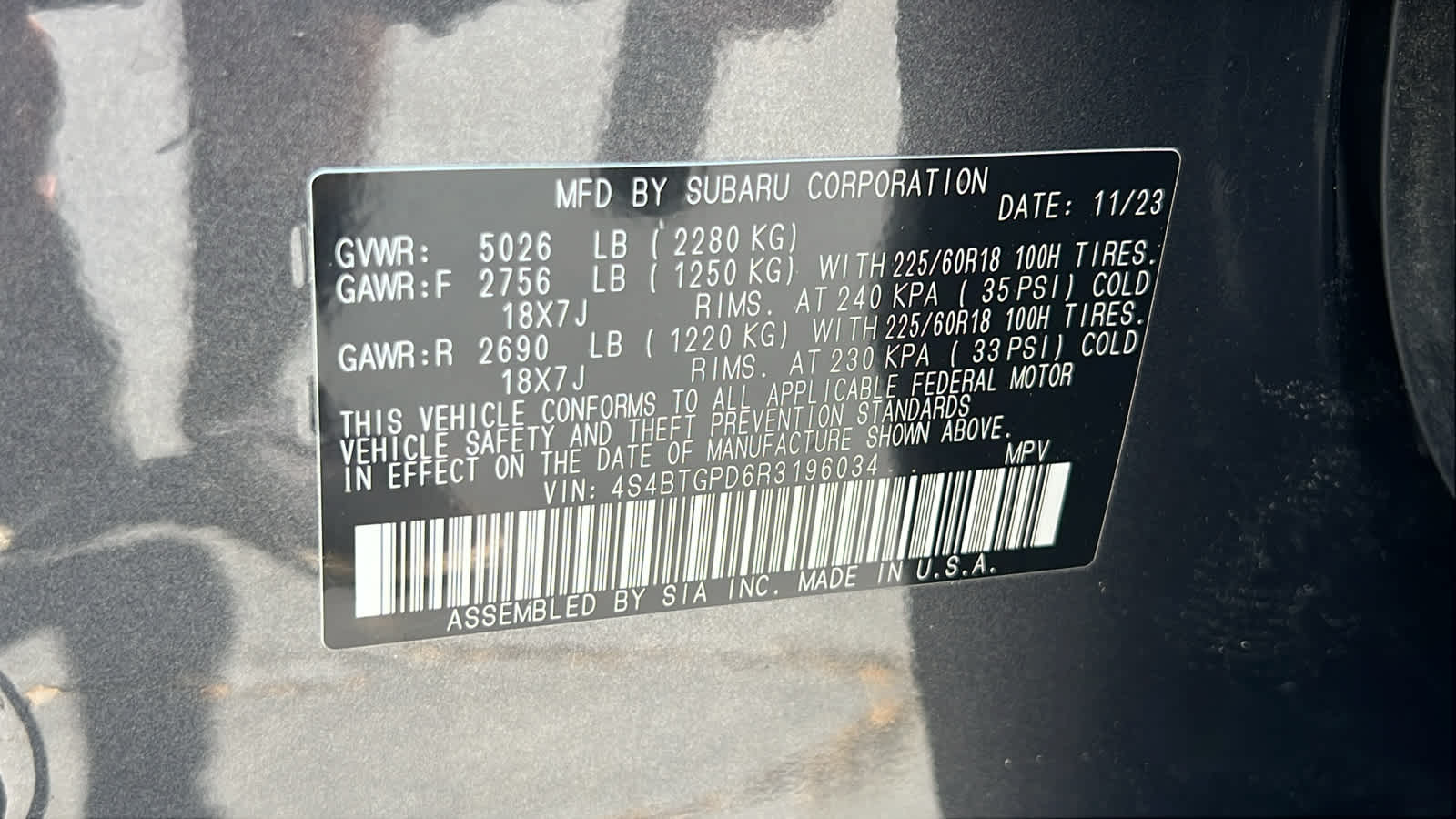 2024 Subaru Outback Touring 30