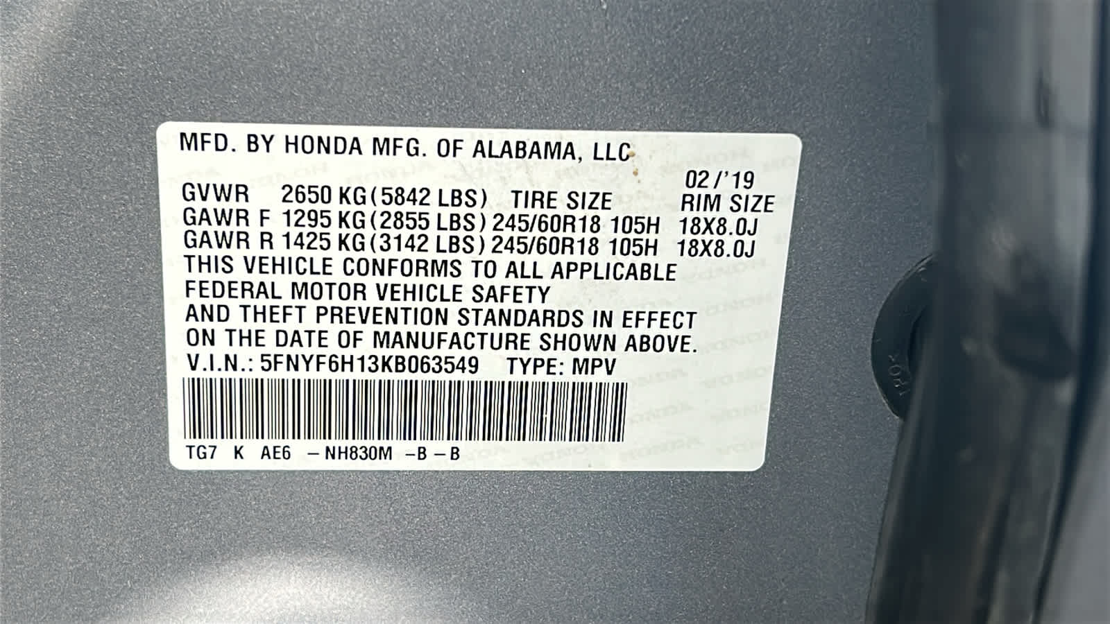 Thumbnail: 2019 Honda Pilot - 30