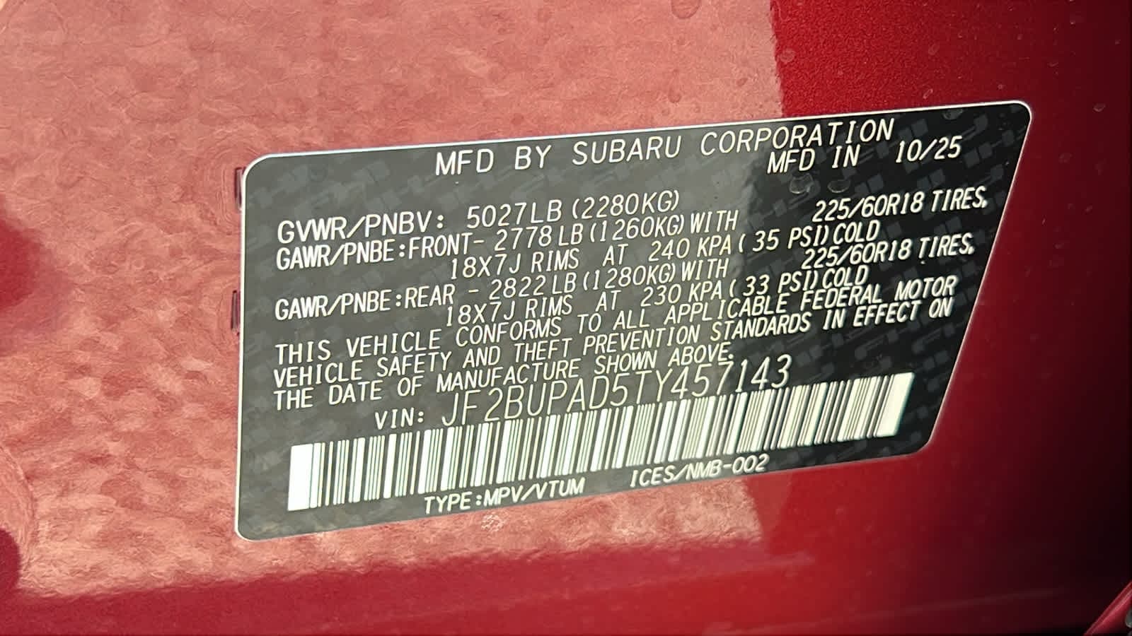 Thumbnail: 2026 Subaru Outback - 30