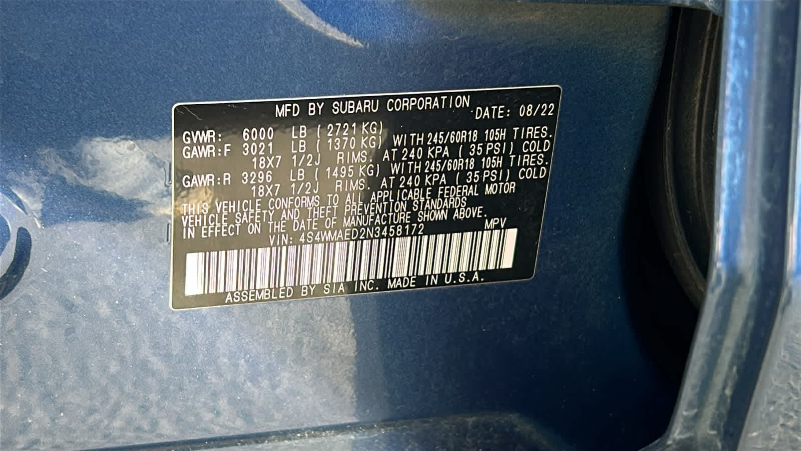 Thumbnail: 2022 Subaru Ascent - 31