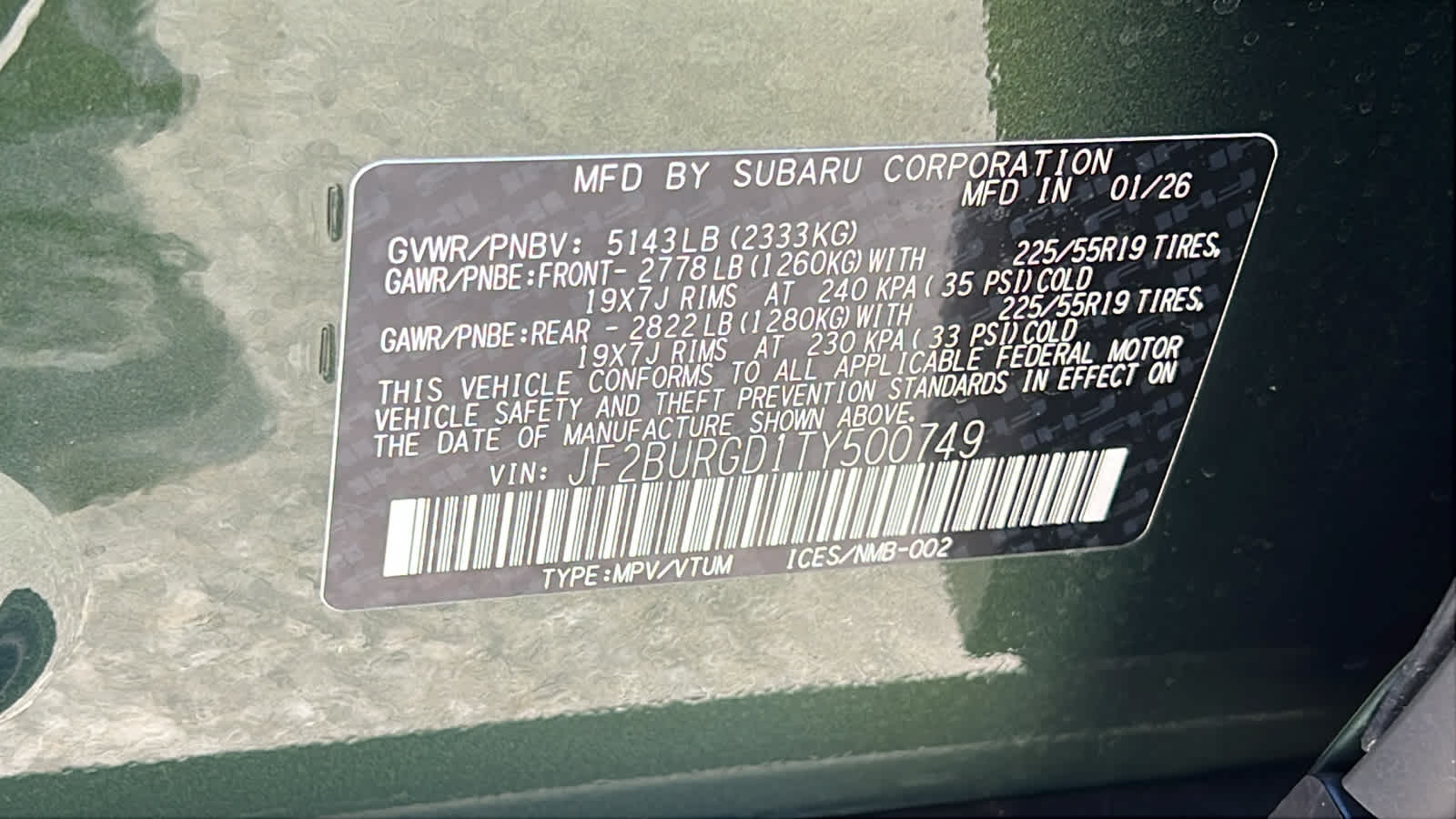 Thumbnail: 2026 Subaru Outback - 30