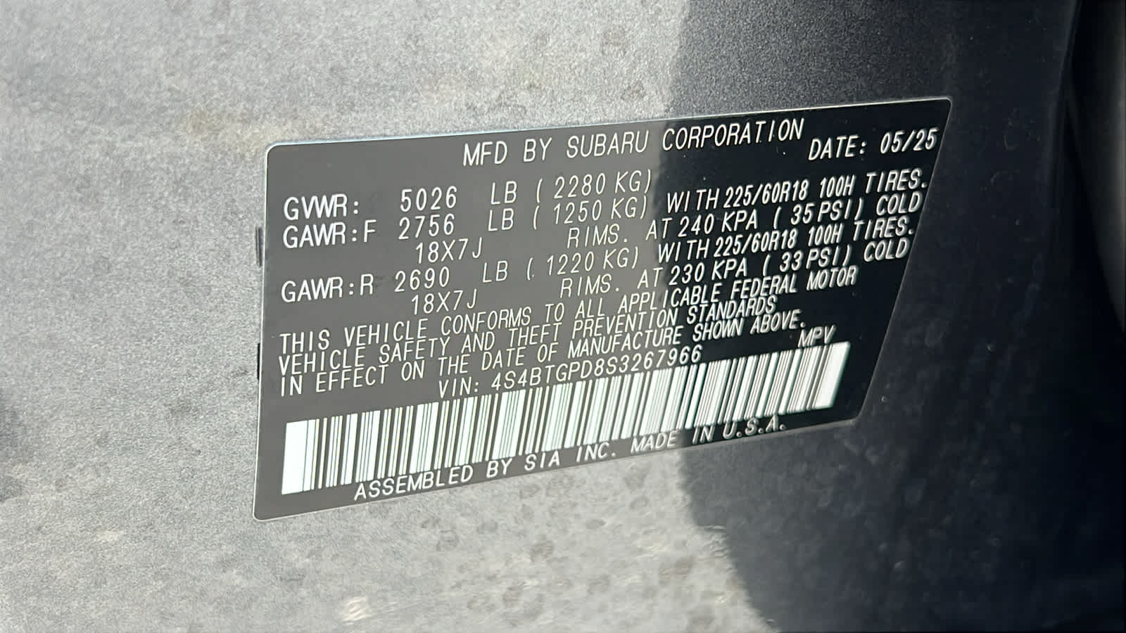 Thumbnail: 2025 Subaru Outback - 31