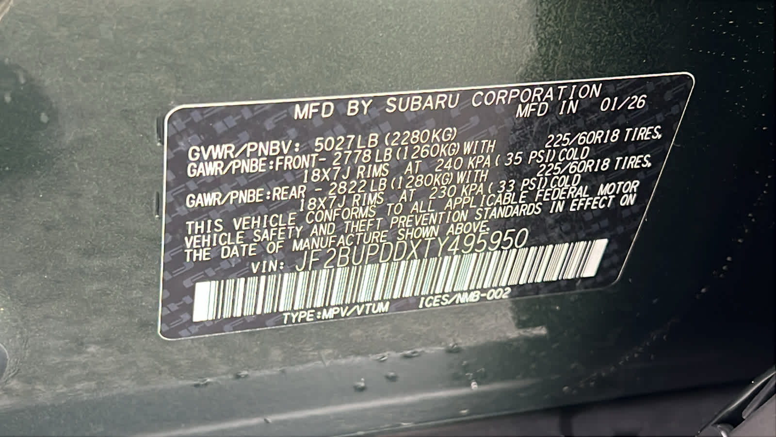 Thumbnail: 2026 Subaru Outback - 30