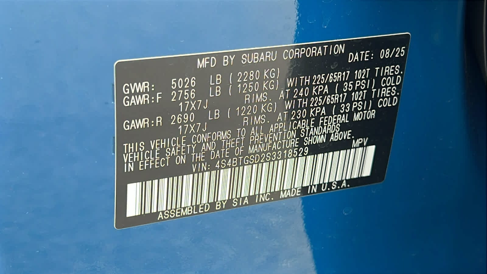 Thumbnail: 2025 Subaru Outback - 30