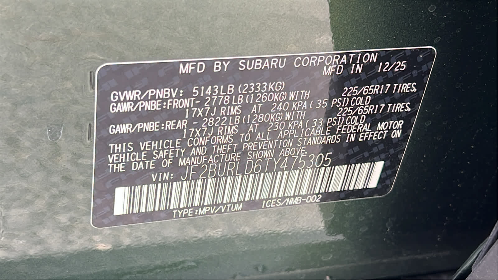 Thumbnail: 2026 Subaru Outback - 30