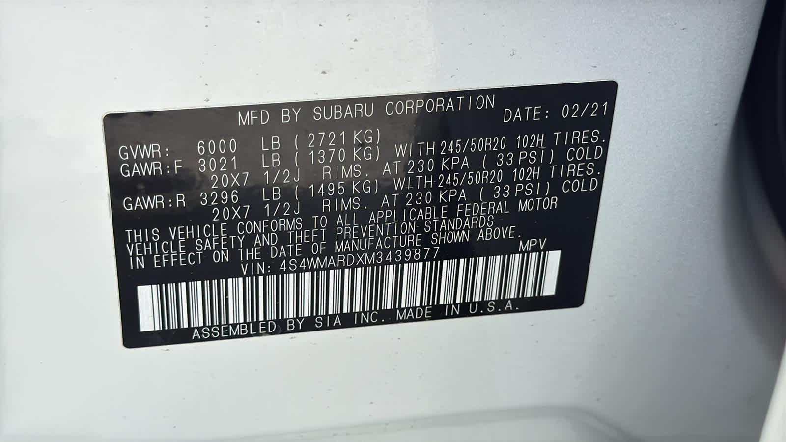 Thumbnail: 2021 Subaru Ascent - 30