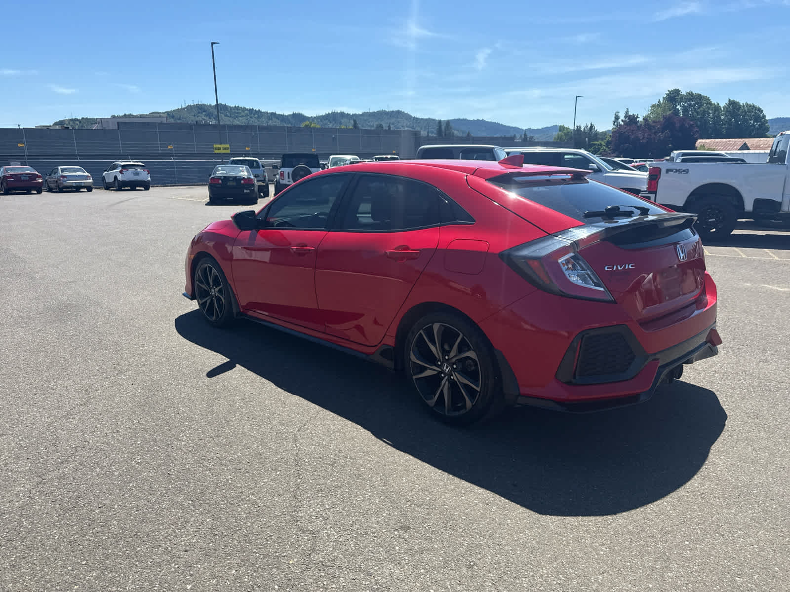 Certified 2019 Honda Civic Hatchback Sport Touring with VIN SHHFK7H91KU222517 for sale in Roseburg, OR