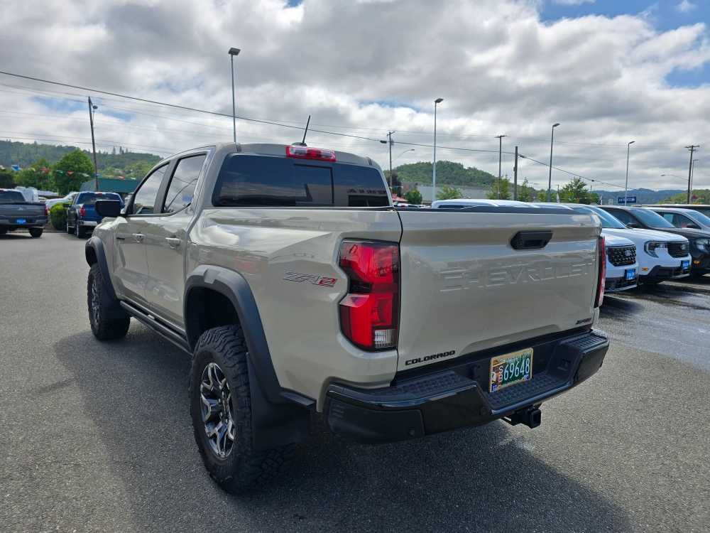 Certified 2023 Chevrolet Colorado ZR2 with VIN 1GCPTFEKXP1261756 for sale in Roseburg, OR