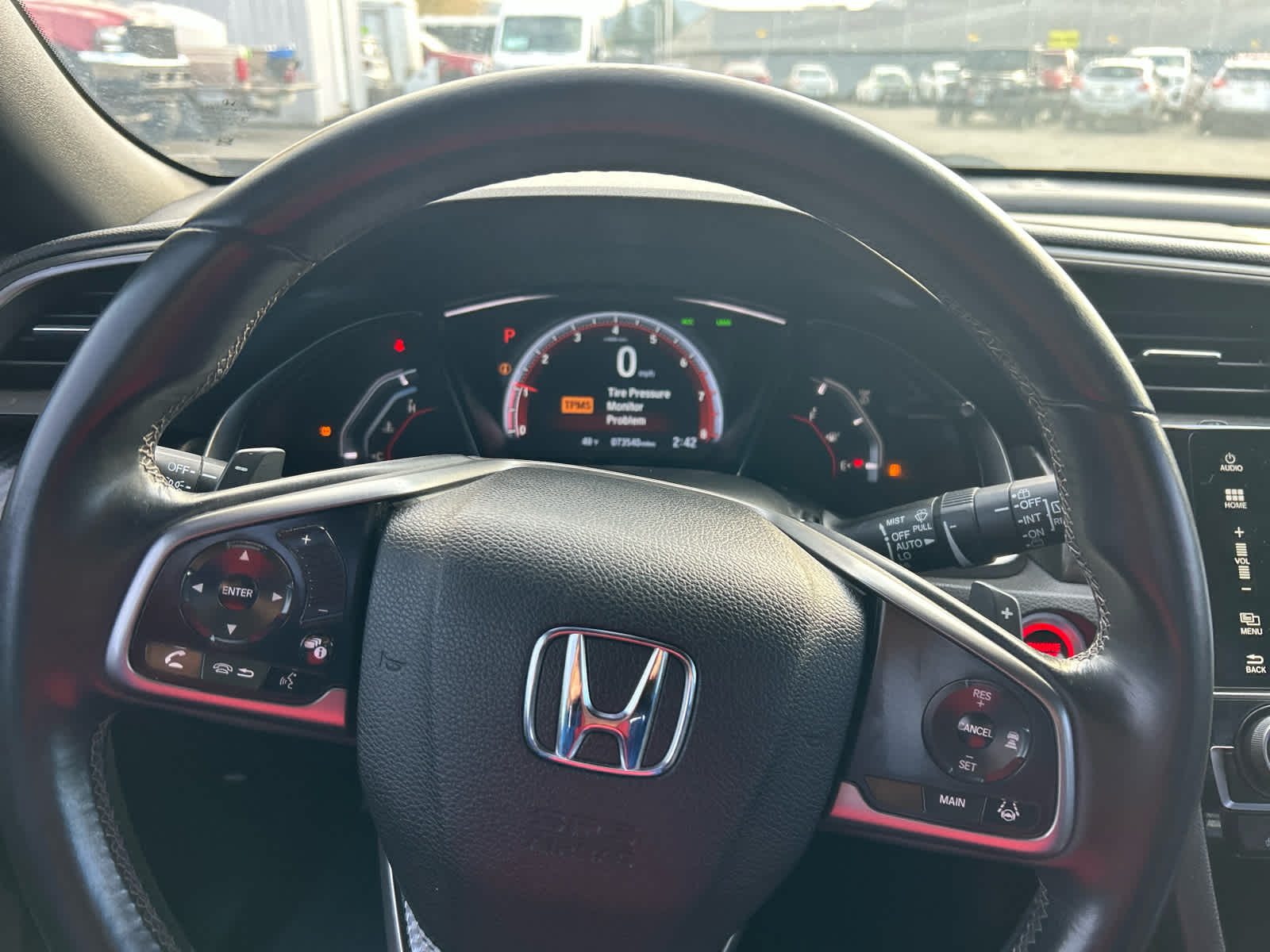 2018 Honda Civic Sport Touring Hatchback photo 2