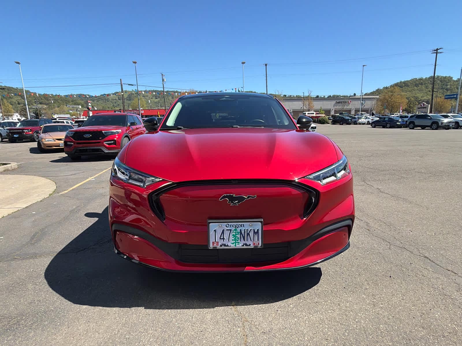 Certified 2021 Ford Mustang Mach-E Premium AWD with VIN 3FMTK3SU0MMA61047 for sale in Roseburg, OR