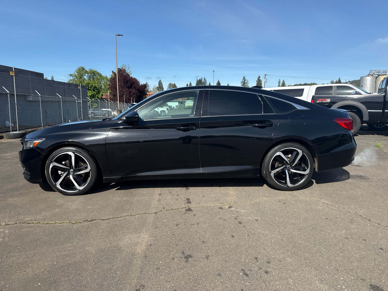 Used 2018 Honda Accord Sport with VIN 1HGCV1F39JA162583 for sale in Roseburg, OR
