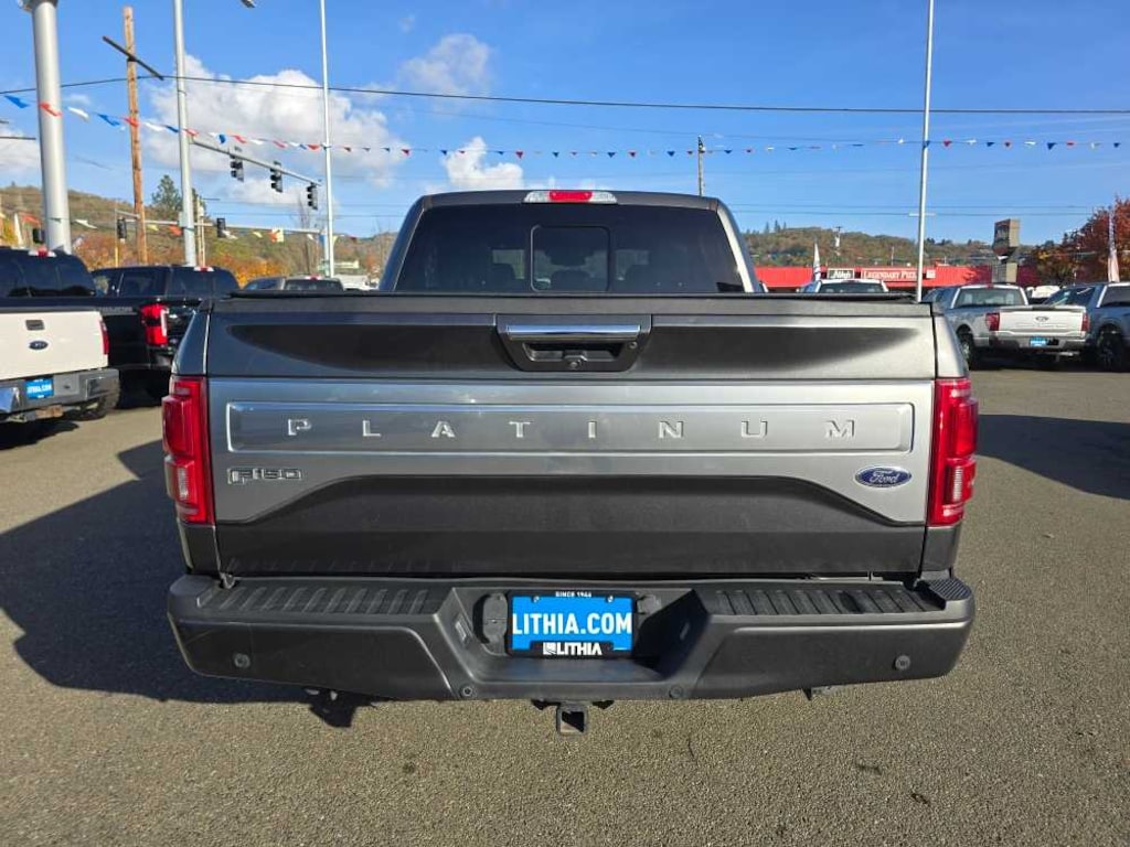 Used 2015 Ford F-150 Platinum Truck SuperCrew Cab
