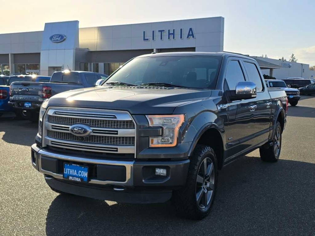 Used 2015 Ford F-150 Platinum Truck SuperCrew Cab