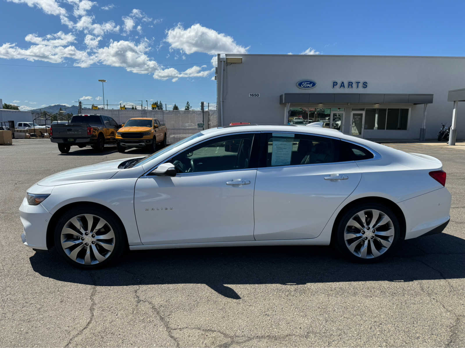 Certified 2017 Chevrolet Malibu Premier with VIN 1G1ZH5SX8HF175511 for sale in Roseburg, OR