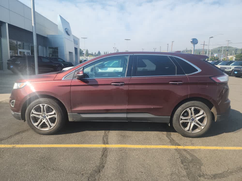 Used 2015 Ford Edge Titanium with VIN 2FMTK4K96FBB31043 for sale in Roseburg, OR