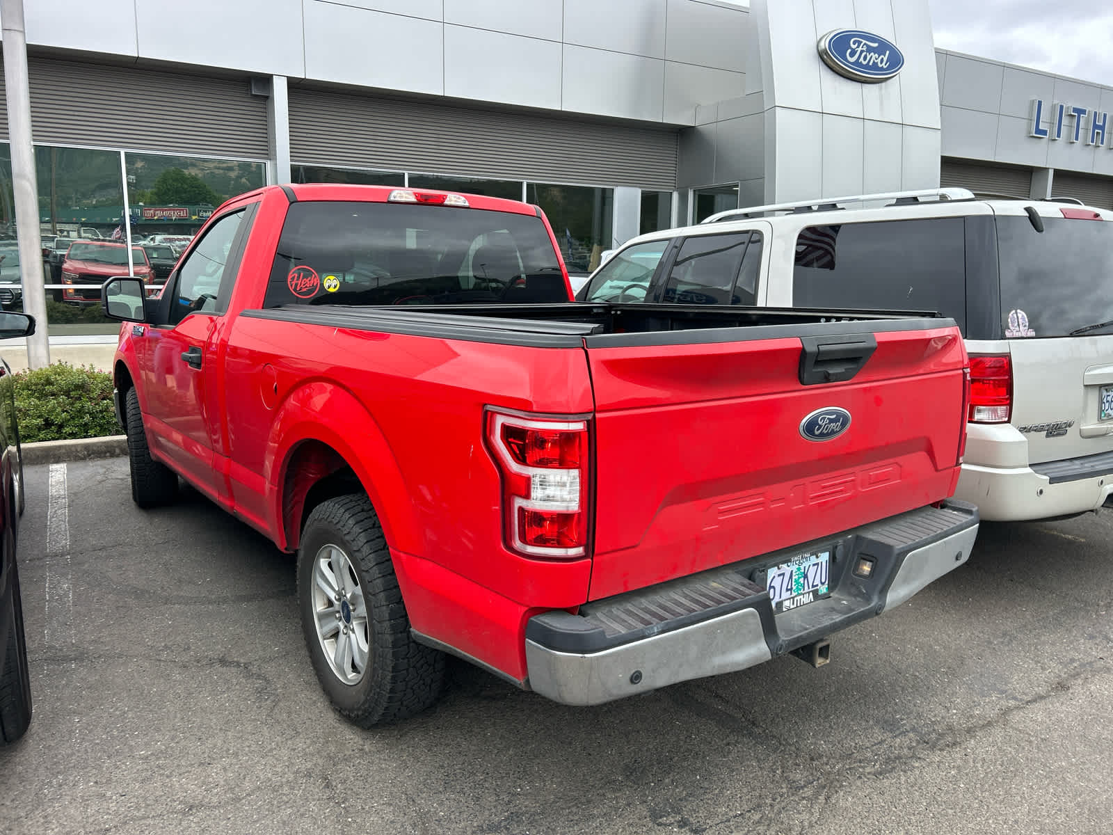 Used 2018 Ford F-150 XL with VIN 1FTMF1CB4JKE97515 for sale in Roseburg, OR