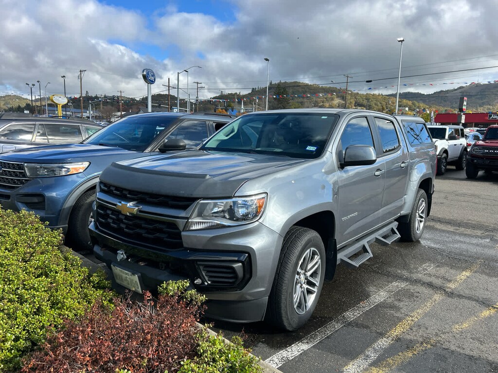 Certified 2021 Chevrolet Colorado 4WD Work Truck Truck Crew Cab