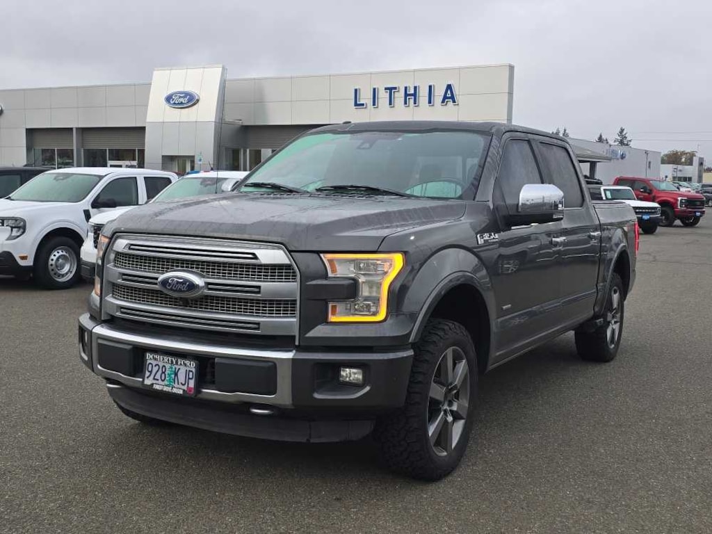 Used 2015 Ford F-150 Platinum Truck SuperCrew Cab