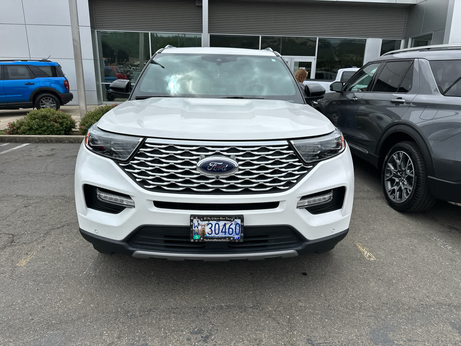 Used 2021 Ford Explorer Platinum with VIN 1FM5K8HC8MGA96157 for sale in Roseburg, OR