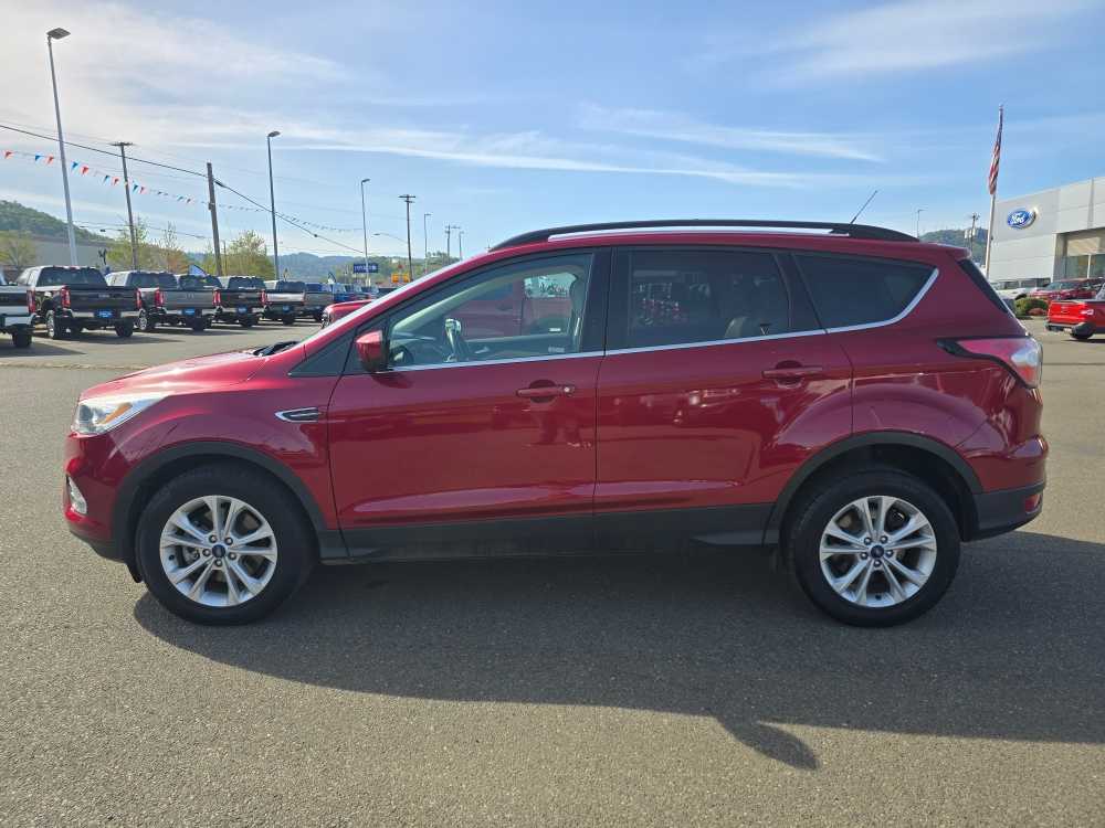 Certified 2018 Ford Escape SEL with VIN 1FMCU9HD8JUD54061 for sale in Roseburg, OR