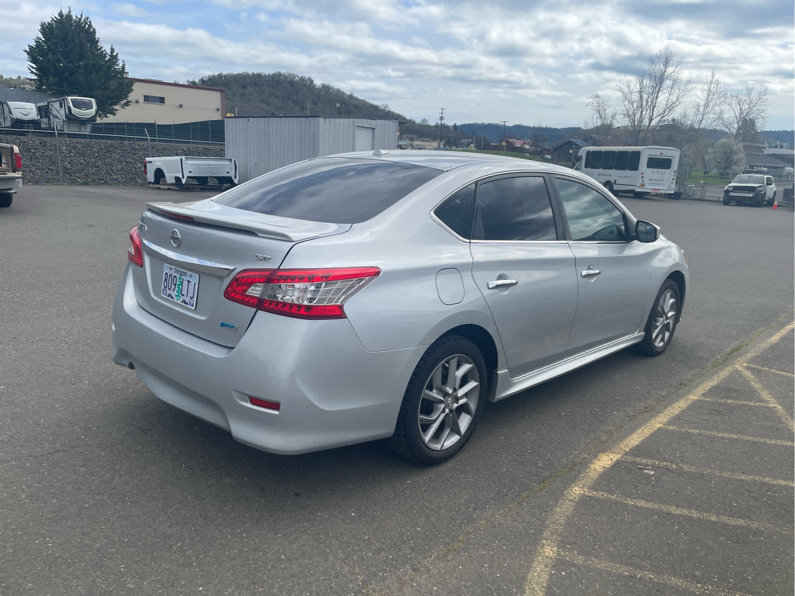Used 2014 Nissan Sentra SR with VIN 3N1AB7AP2EY260452 for sale in Roseburg, OR