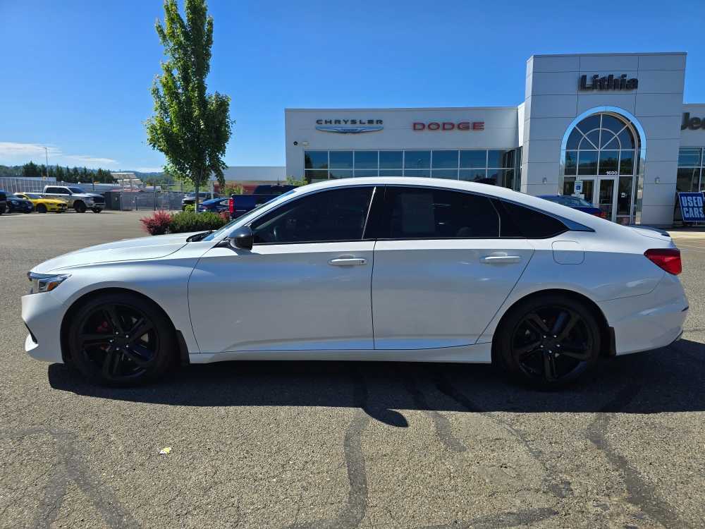 Used 2021 Honda Accord Sport SE with VIN 1HGCV1F46MA092621 for sale in Roseburg, OR