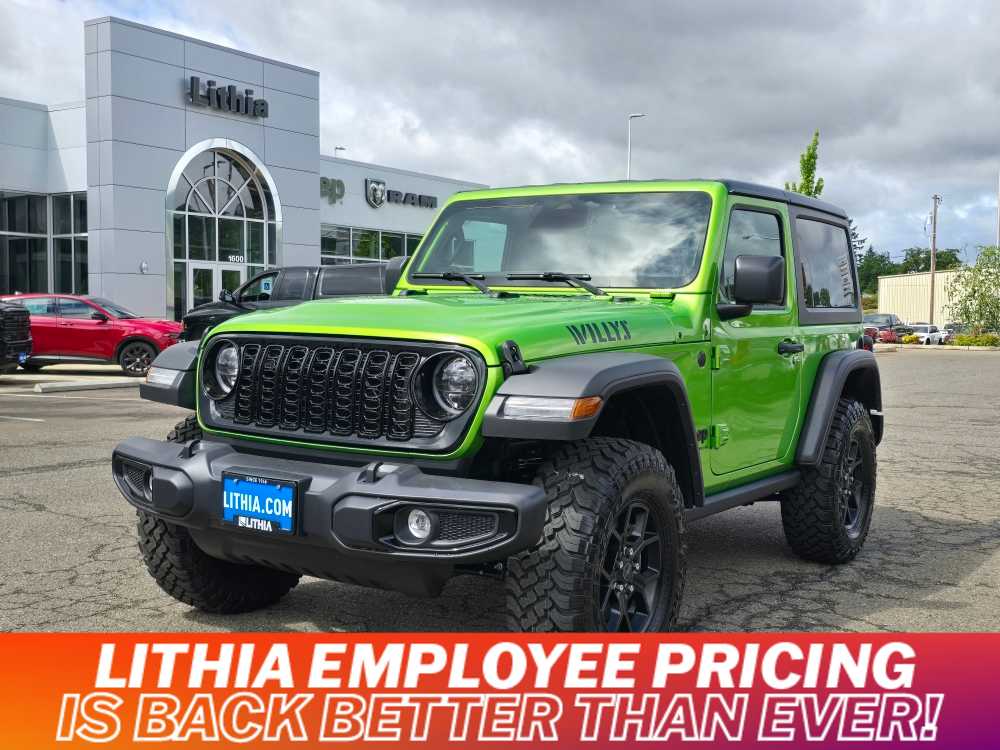 2025 Jeep Wrangler Willys Wheeler -
                  Roseburg, OR