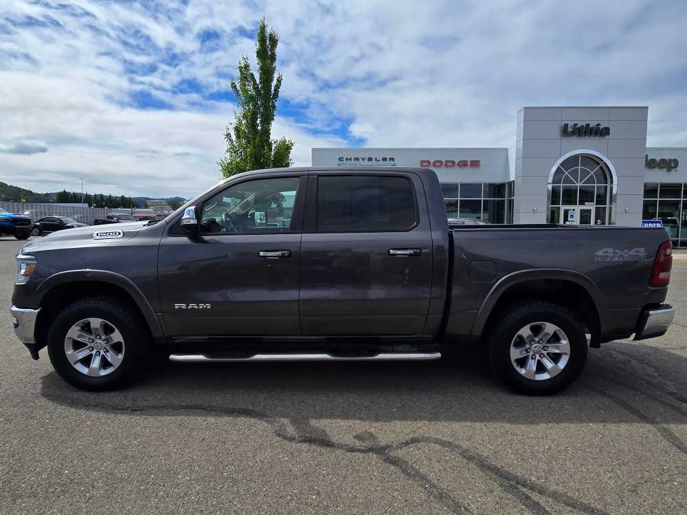 Used 2021 RAM Ram 1500 Pickup Laramie with VIN 1C6SRFJT0MN771391 for sale in Roseburg, OR