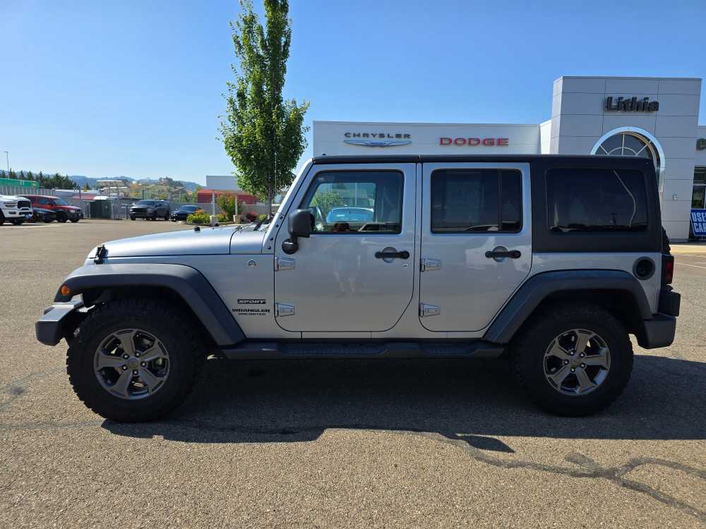 Used 2015 Jeep Wrangler Unlimited Sport with VIN 1C4BJWDG3FL505926 for sale in Roseburg, OR