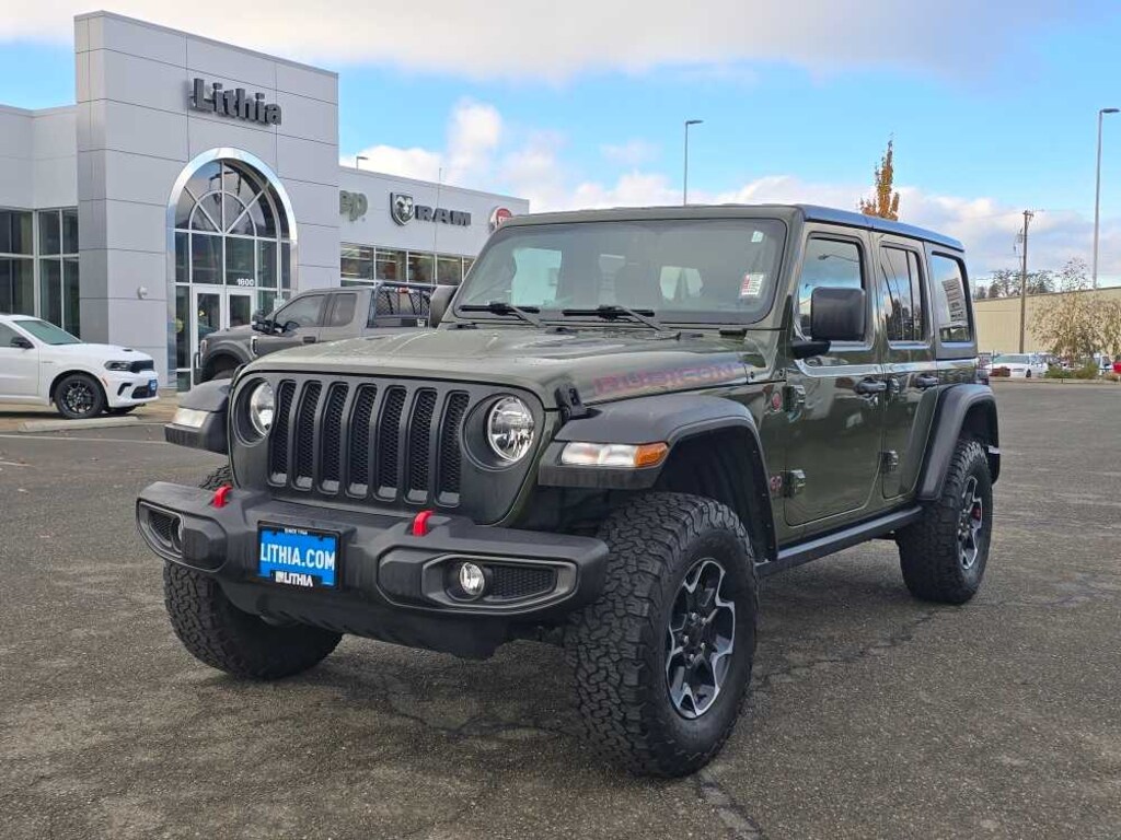 Used 2023 Jeep Wrangler 4-DOOR RUBICON 4X4 SUV
