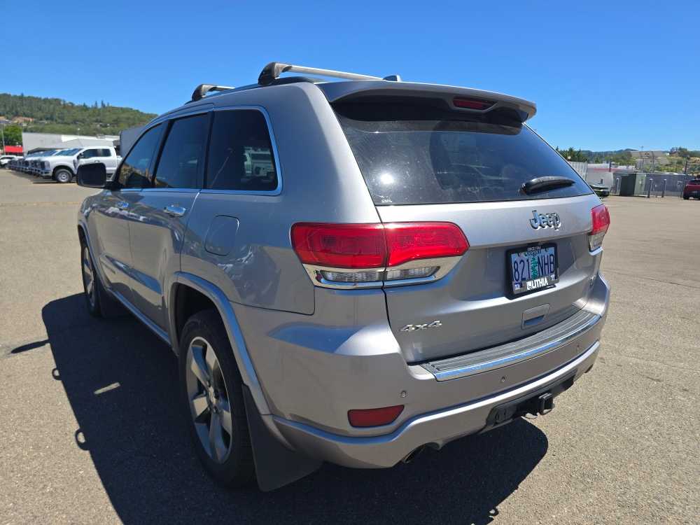 Used 2014 Jeep Grand Cherokee Overland with VIN 1C4RJFCT9EC214990 for sale in Roseburg, OR