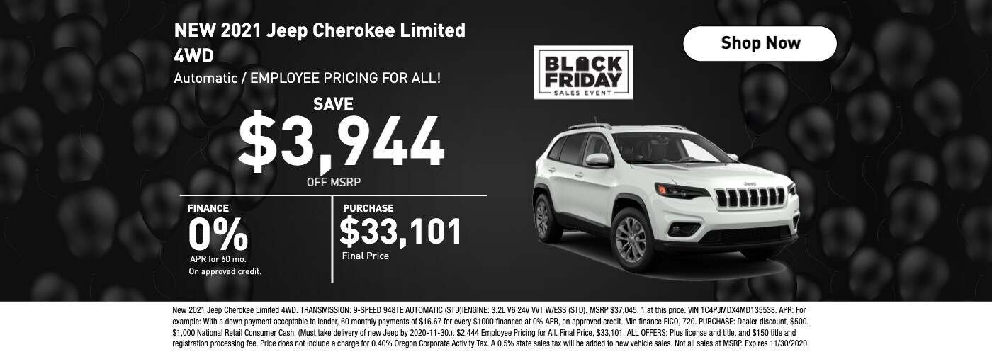 New & Used Chrysler, Dodge, Jeep, RAM, FIAT Dealership in Roseburg