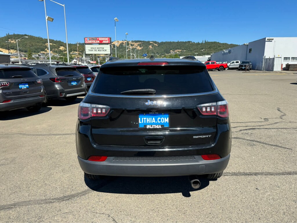 Used 2019 Jeep Compass SUV Diamond Black Crystal Pearlcoat For Sale in