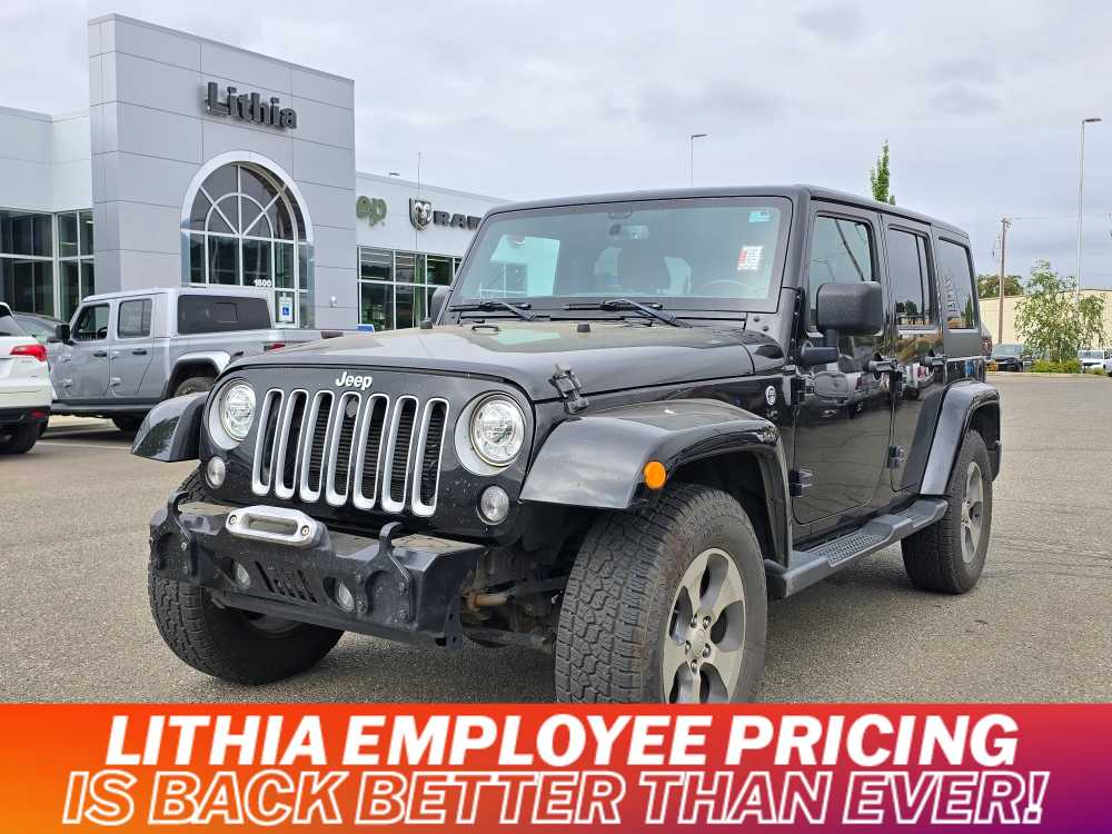 2018 Jeep Wrangler Unlimited Sahara Hero Image