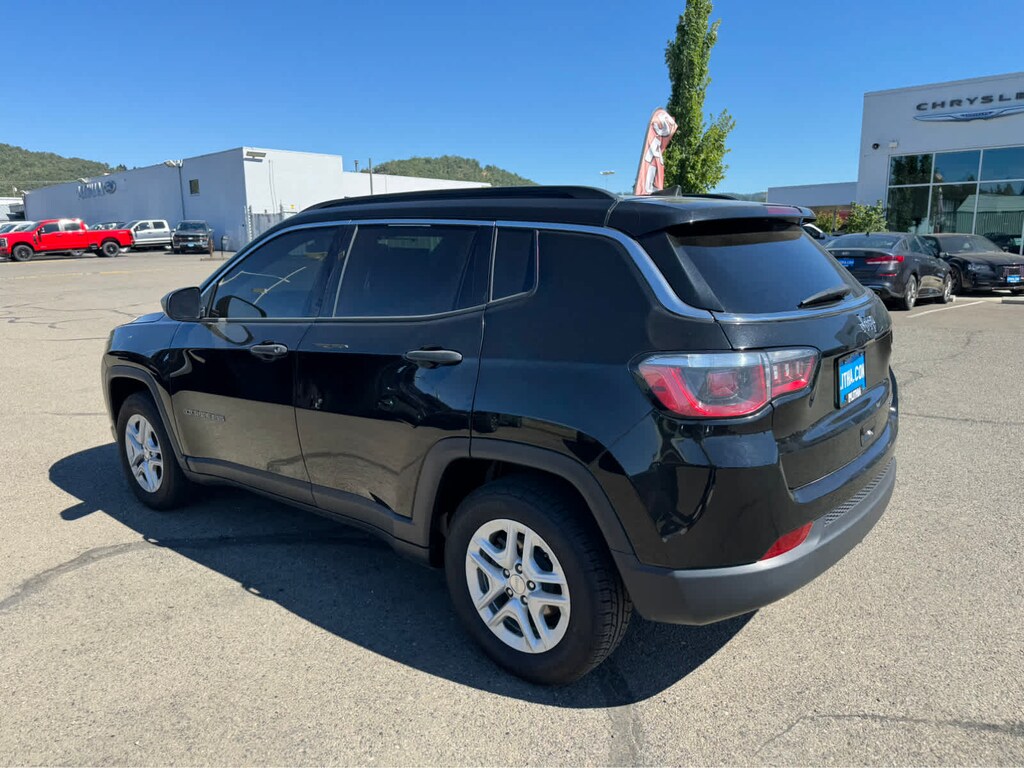 Used 2019 Jeep Compass SUV Diamond Black Crystal Pearlcoat For Sale in